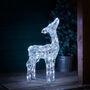 Twinkly Smart LED Outdoor Acrylic Christmas Fawn Figure, thumbnail 7 of 12