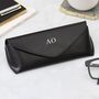 Personalised Luxury Leather Glasses Case, thumbnail 1 of 4