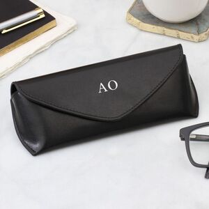 Personalised Carnival Print Leather Glasses Case By SBRI