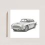 Aston Martin Db5 Classic Car Card, thumbnail 3 of 6