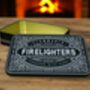 Firelighter And Match Tin Set Fireside Storage Iron Accessories Traditional Home Gift In Black, thumbnail 10 of 12