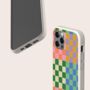 Colour Check Biodegradable Phone Case, thumbnail 4 of 8