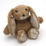 Brown Bunny Soft Toy Small, From Birth, thumbnail 1 of 3