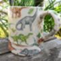 Tankard Mug In Dinosaur Design, thumbnail 3 of 5
