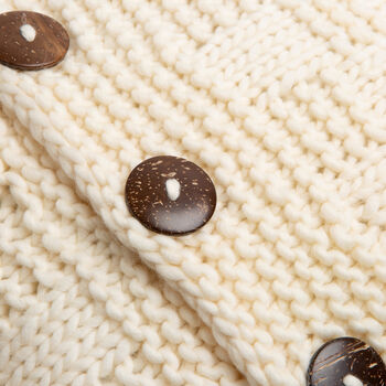 Basketweave Cushion Easy Knitting Kit, 4 of 10