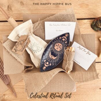 Celestial Sun And Moon Incense Ritual Gift Box Set, 6 of 13