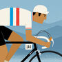 Personalised Cycling Print, National Team Jerseys, thumbnail 4 of 9