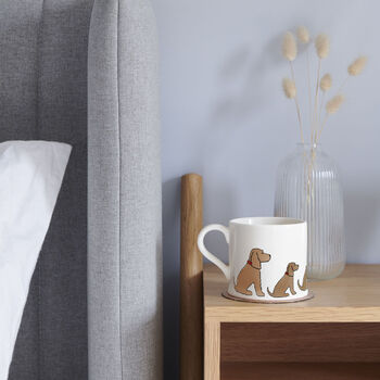 Golden Cocker Spaniel Mug, 4 of 12