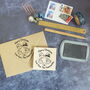 Personalised Christmas Family Portrait Stamp, thumbnail 2 of 12