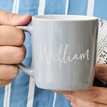 Engraved Stoneware Mug, 5 of 7