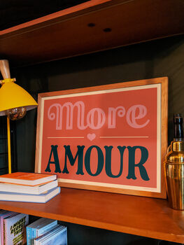 More Amour Giclée Print, 4 of 9