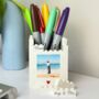 Personalised Mummy And Me Lego® Brick Pencil Pot Desk Tidy, thumbnail 1 of 3