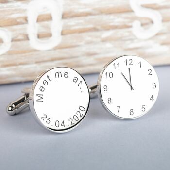 Personalised Wedding Cufflinks With Sayings, 10 of 10