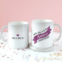 Personalised 'Auntie To Be' Secret Colour Changing Mug, thumbnail 5 of 9