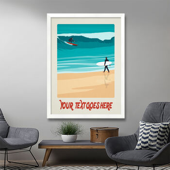 Personalised Surfers Poster, 2 of 6
