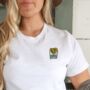 Carbs And Cuddles Embroidered T Shirt, thumbnail 2 of 7
