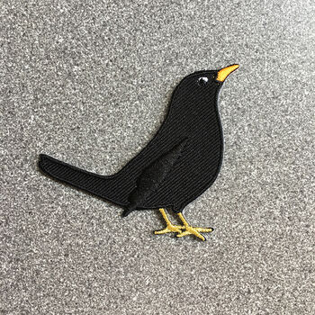 Blackbird Iron On Patch, 2 of 4
