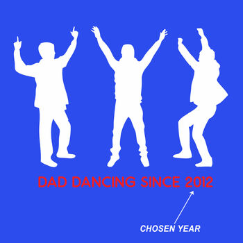 Personalised Dad Dancer T Shirt, 7 of 8