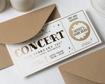 Surprise Concert Gift Ticket, 5 of 9