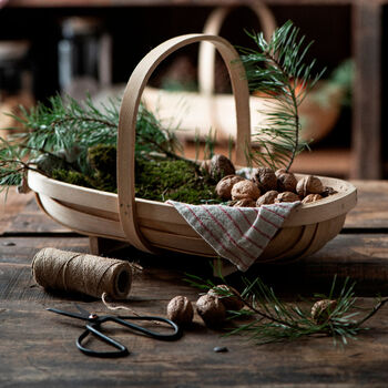 Wooden Garden Trugs In Two Sizes, 5 of 6