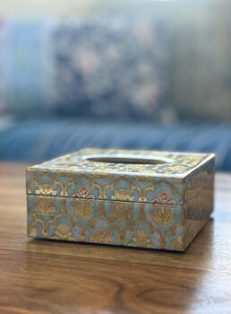 Magnetic Closure Tissue Box With Cover, 8 of 9