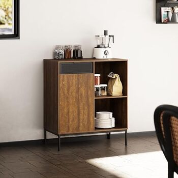 Sideboard, Storage Cabinet With One Door And Adjustable, 2 of 9