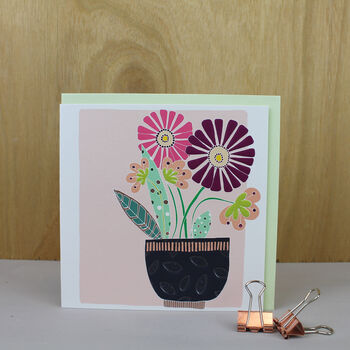 Pack Of Five Botanical Birthday Cards, 2 of 5
