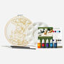 Midnight Orchid DIY Batik Craft Kit For Beginners, thumbnail 4 of 5