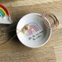 After The Rain Comes The Rainbow Trinket Dish, thumbnail 1 of 2