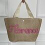 Personalised Mini Straw Hand Bag, thumbnail 5 of 5
