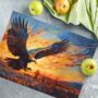 Golden Eagle Textured Glass Chopping Board, thumbnail 5 of 8