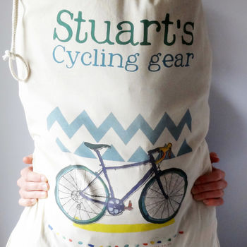 Personalised Cycling Storage Bag, 12 of 12