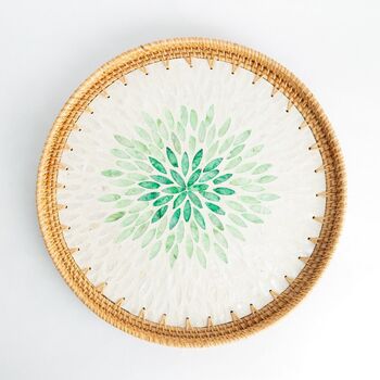 Boho Rattan Tray – Handmade Eco Friendly Home Decor, 2 of 2