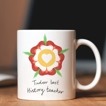 Personalised 'Tudor Best History Teacher' Mug, 5 of 6