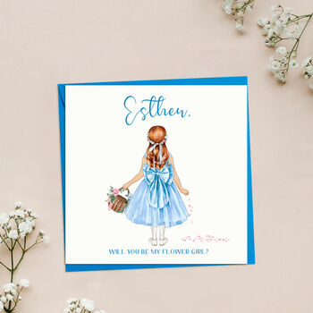 Will You Be My Flower Girl Card, 3 of 5
