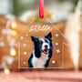 Personalised Dog Photo Christmas Bauble Gift, thumbnail 4 of 5