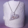 Sterling Silver Torn Heart Necklace, thumbnail 4 of 8