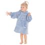 Personalised Embroidered Oversize Plush Hoodie Infants, thumbnail 1 of 6