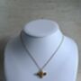 18 K Gold Plated Bee Pendant Necklace, thumbnail 6 of 11