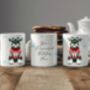 Personalised Schnauzer In Christmas Jumper Mug C, thumbnail 2 of 2