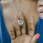 'You And Me' Heart Locket Necklace, thumbnail 2 of 10