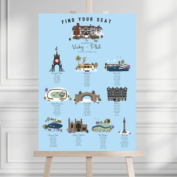 Wedding Table Plan/ Bespoke Timeline/Order Of The Day Sign, 4 of 5
