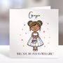 Flower Girl Card, thumbnail 5 of 6