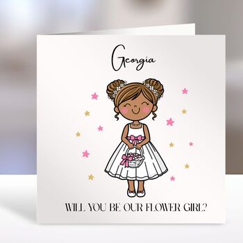 Flower Girl Card, 5 of 6
