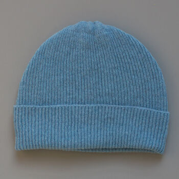 Lambswool Rib Beanie Hat In 11 Colours, 12 of 12