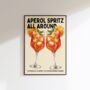 Aperol Spritz Print, thumbnail 1 of 3