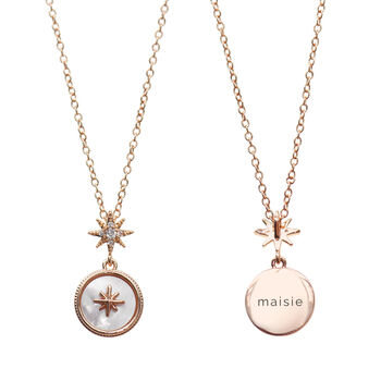 Personalised Rose Gold Plated Necklace, 11 of 12