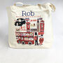 Personalised About London Town Bag, thumbnail 8 of 12