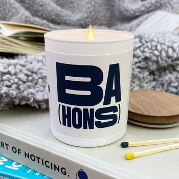 Personalised Post Nominals Graduation Candle Gift, 2 of 10