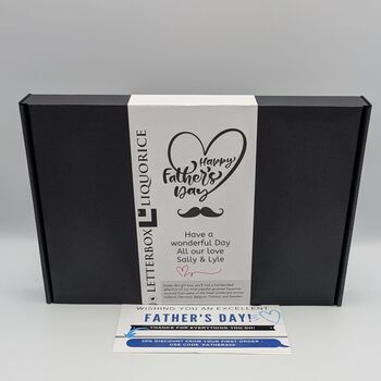 Father's Day Great British Liquorice Selection Box Personalised, 10 of 11